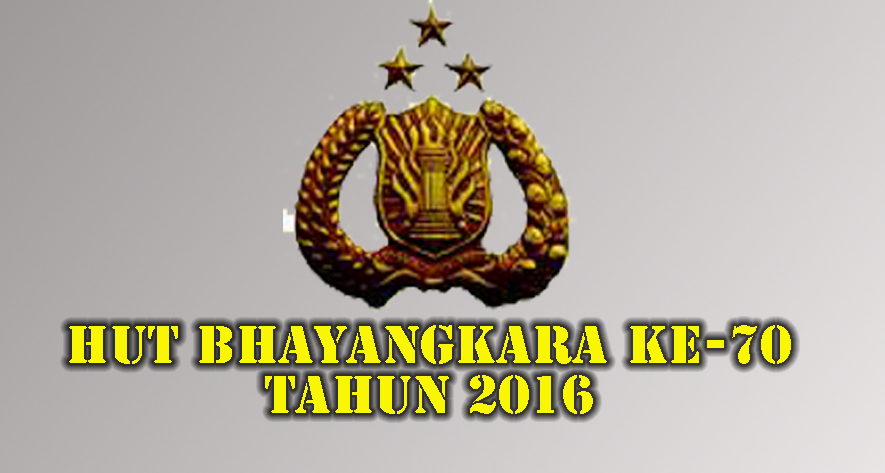 Logo Dan Tema Peringatan Hut Bhayangkara Ke 70 Tahun 2016 Tribrata News